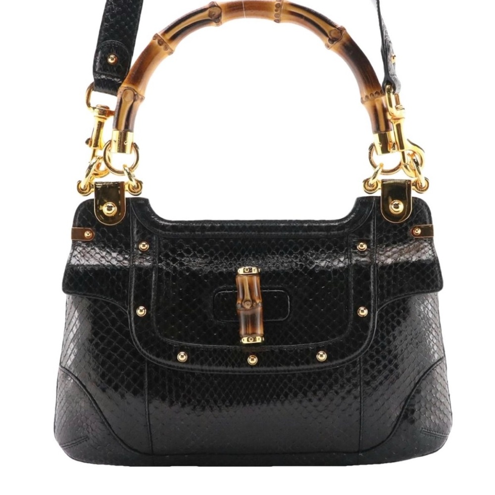 Gucci Peggy - Python Snakeskin Bag. - image 1